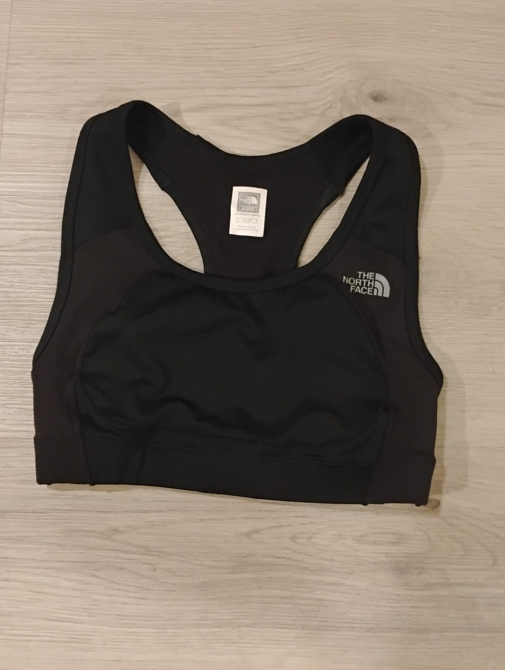 The North Face Women's Black Racerback Sports Bra Sz XS